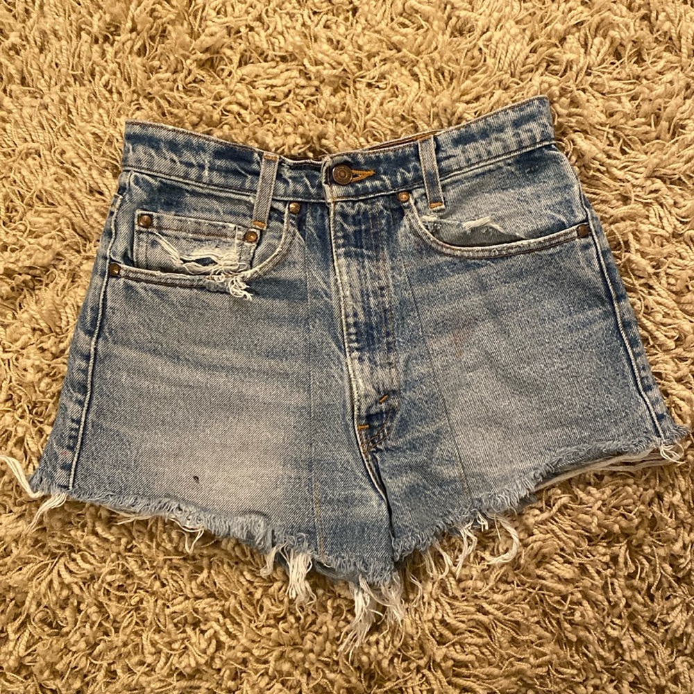 Levi’s red label vintage denim shorts